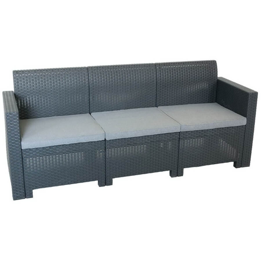 Диван BiRattan Nebraska Sofa 3 Диван BiRattan Nebraska Sofa 3
