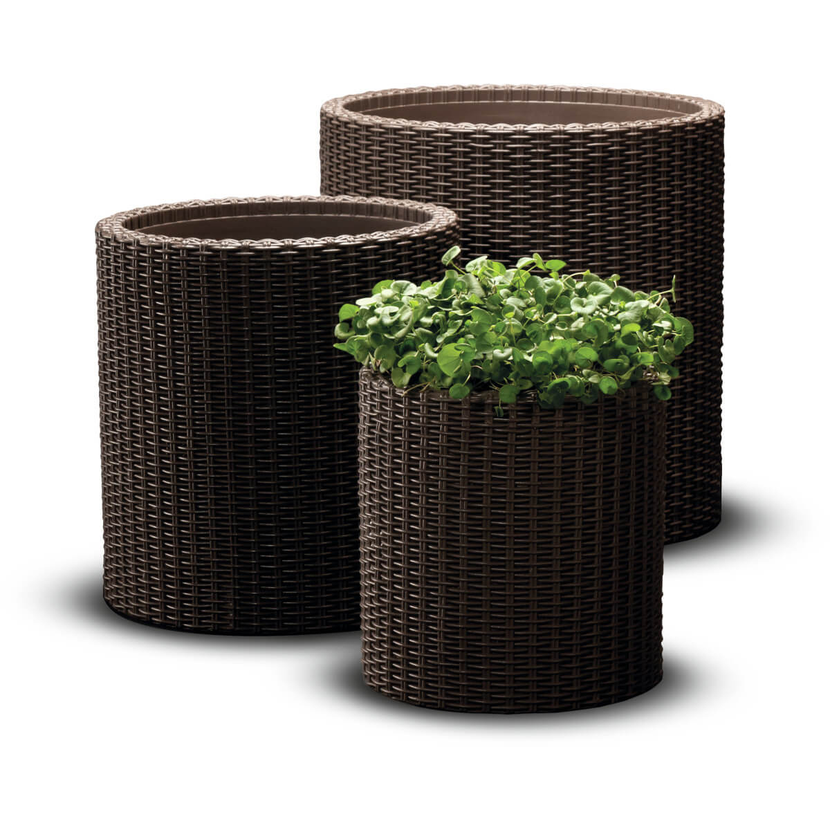 Комплект из трёх кашпо Cylinder Planters Set Комплект из трёх кашпо Cylinder Planters Set
