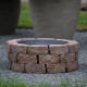 Кострище Concretika Старый город P60 + 3 уровня кладки Кострище Concretika Старый город P60 + 3 уровня кладки