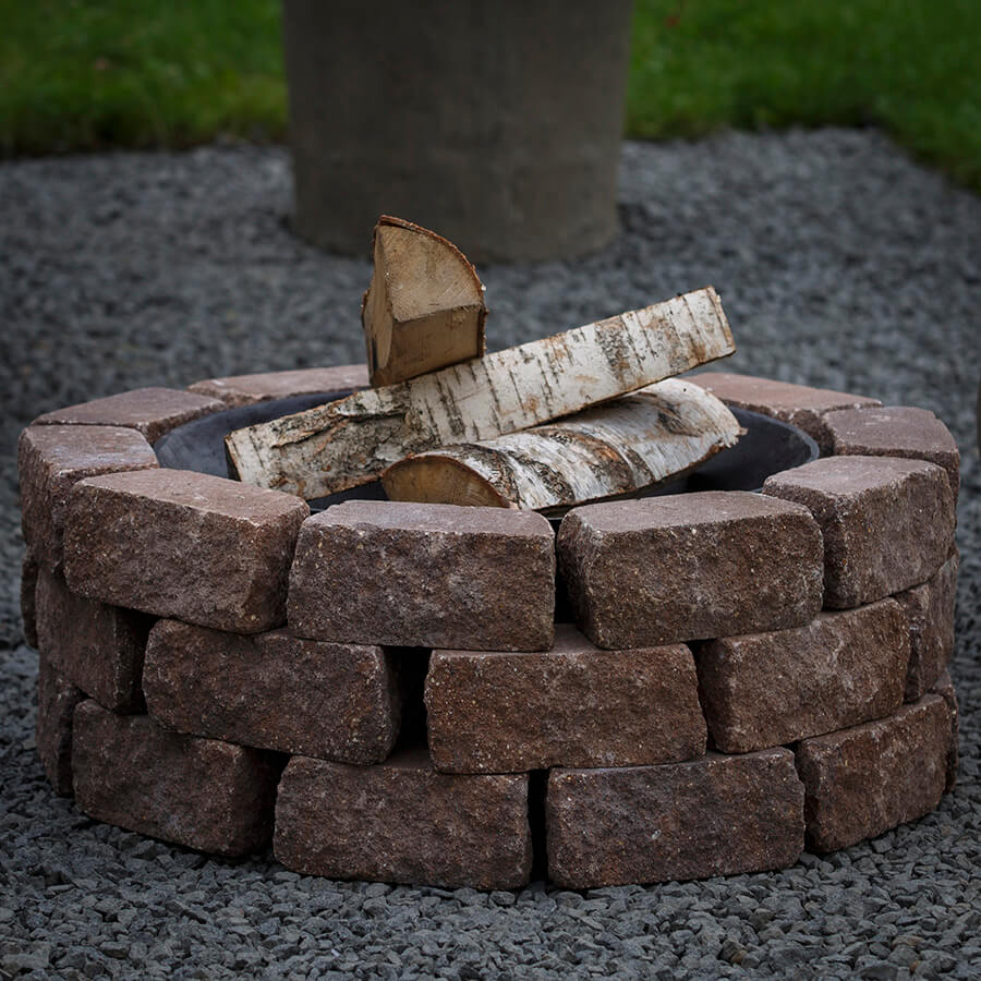 Кострище Concretika Старый город P80 + 3 уровня кладки Кострище Concretika Старый город P80 + 3 уровня кладки