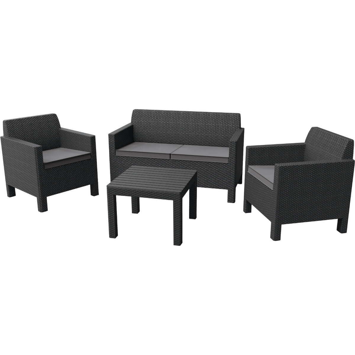 Комплект мебели Allibert Orlando Small Table 17202809 Комплект мебели Allibert Orlando Small Table 17202809