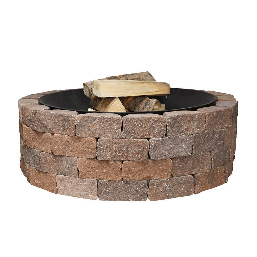 Очаг Concretika iron P100 + 4 уровня кладки Очаг Concretika iron P100 + 4 уровня кладки