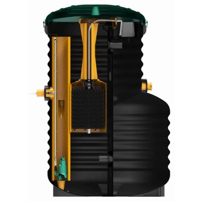 Конструкция станции очистки Rostok Aero 2600+